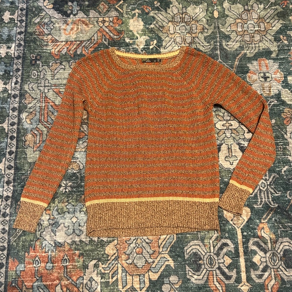 Prana Multicolor Striped Women's Sweater